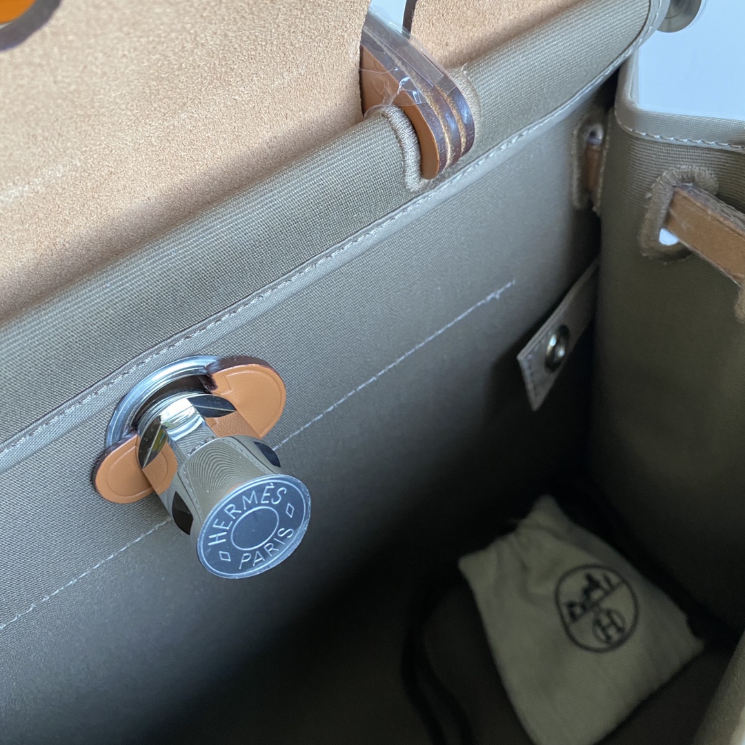 에르메스 에르백31 에토프 골드브라운 은장